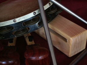 Woodshed percussion clearance